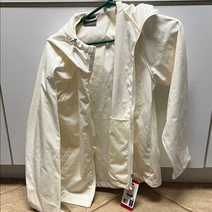 32 Degrees Women's Cream Hooded Softshell Jacket